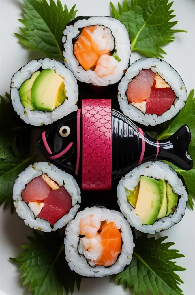 znaczenie kolorów sushi