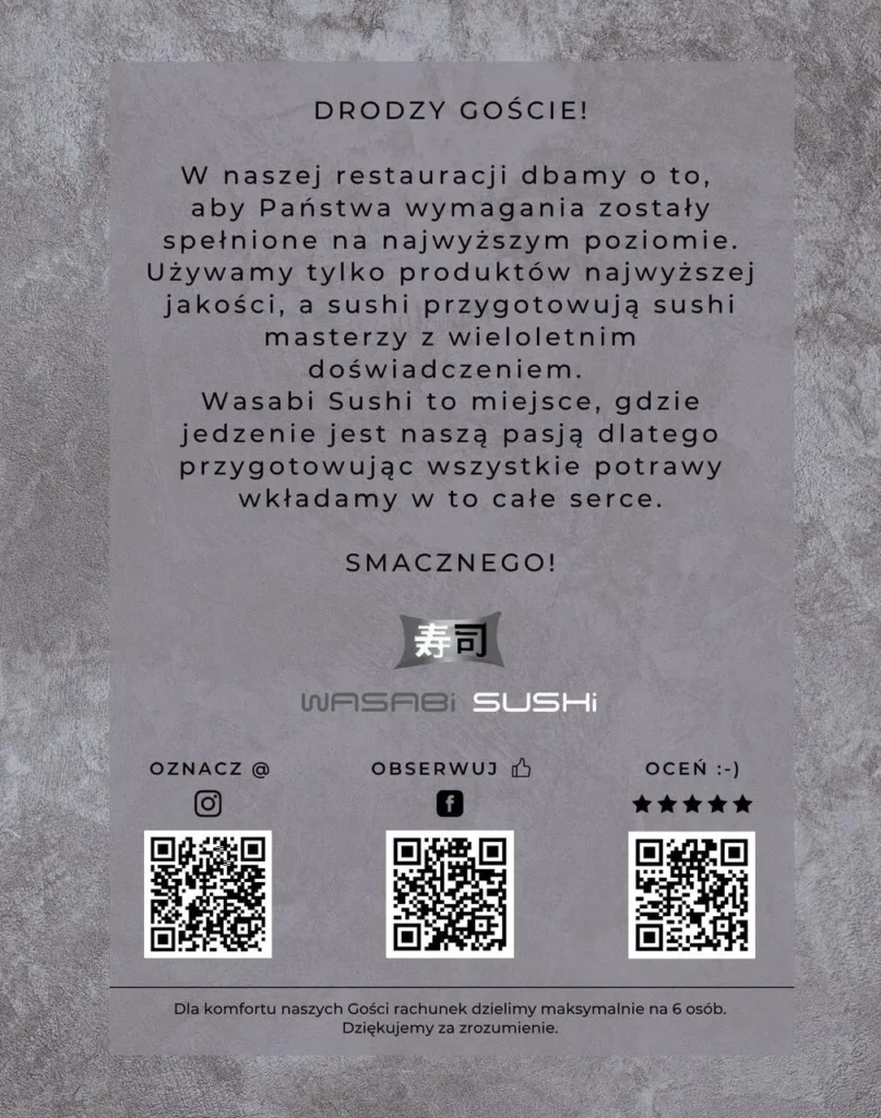 menu sushi solna