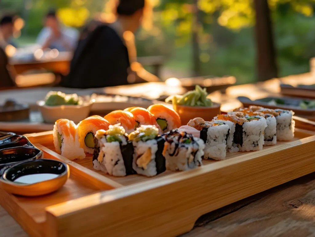 sushi na piknik